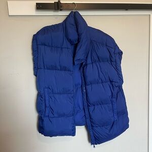 Free People In a Bubble Puffer Vest- XL